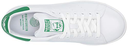 adidas Originals Men's Stan Smith (End Plastic Waste) Sneaker, White/White/Green, 10