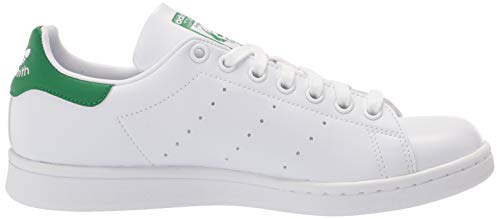 adidas Originals Men's Stan Smith (End Plastic Waste) Sneaker, White/White/Green, 10