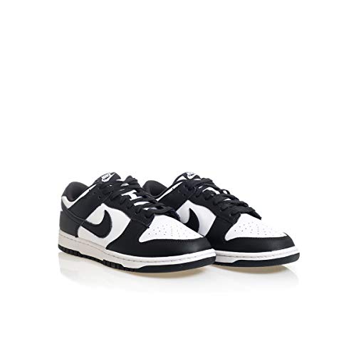 Nike Mens Dunk Low Retro DD1391 100 Black/White - Size 9