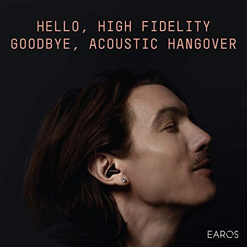 EAROS ONE High Fidelity Acoustic Filters for Musicians, Motorcycles, Productivity, Noise Reduction, Concerts | Reusable, Medical Grade Alternative to Ear Plugs | Made in The USA